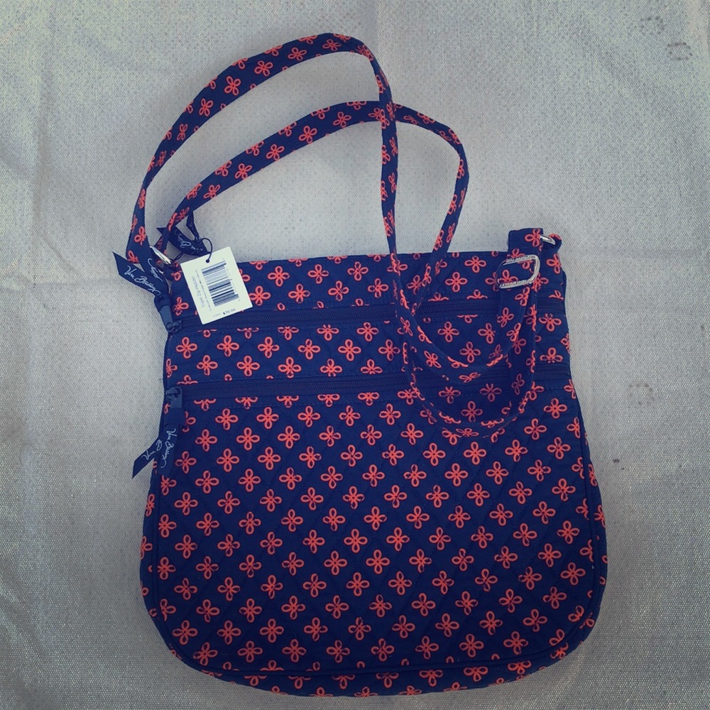 NWT Vera Bradley Triple ZIP Hipster